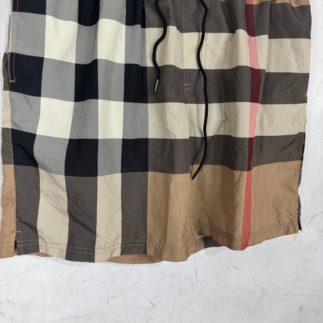 Burberry Plaid Swim Trunks