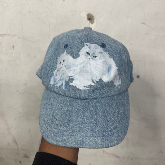 Acne Studios Cat Denim Cap
