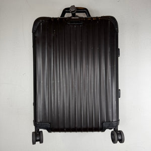 Rimowa 2014 Cabin S Carry On Black Aluminum Suitcase