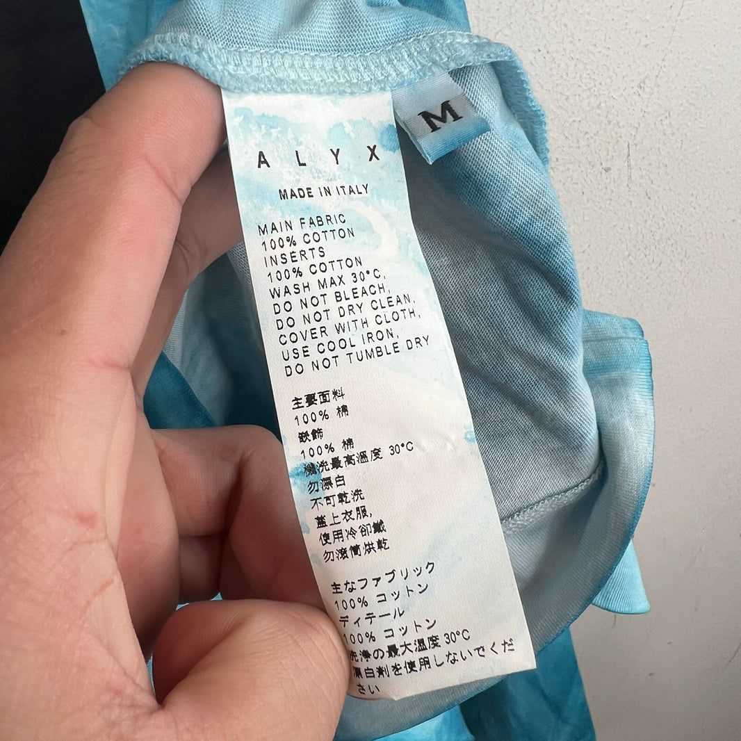 Alyx Blue Dyed Braids Hoodie