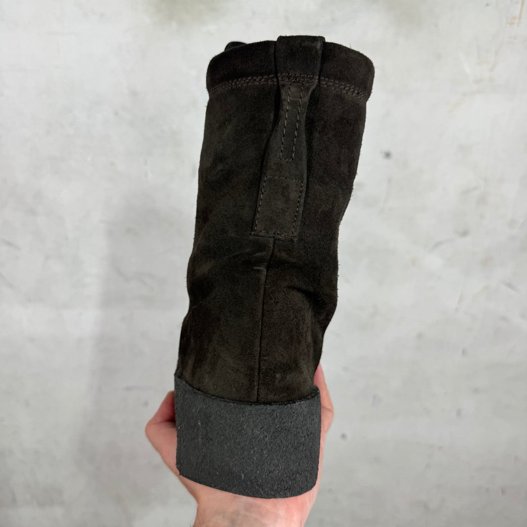 Yeezy Oil Crepe Boots