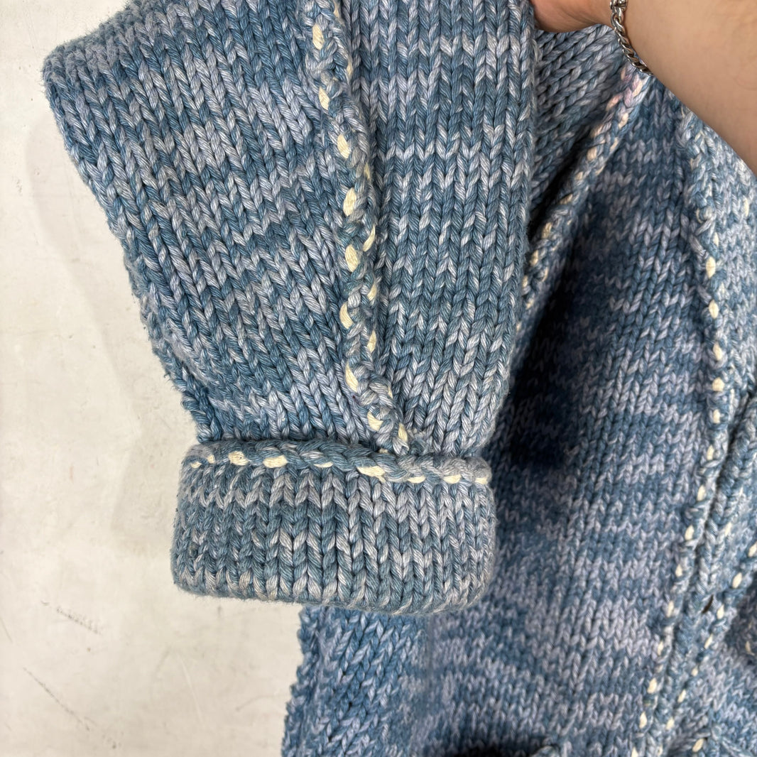Kapital Heavy Cowichan Cardigan Knit Sweater