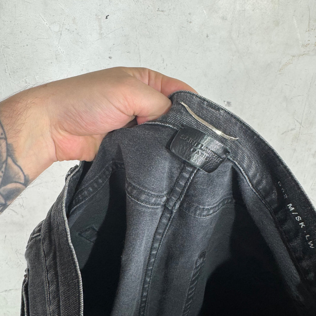 Saint Laurent Charcoal D02 Jeans