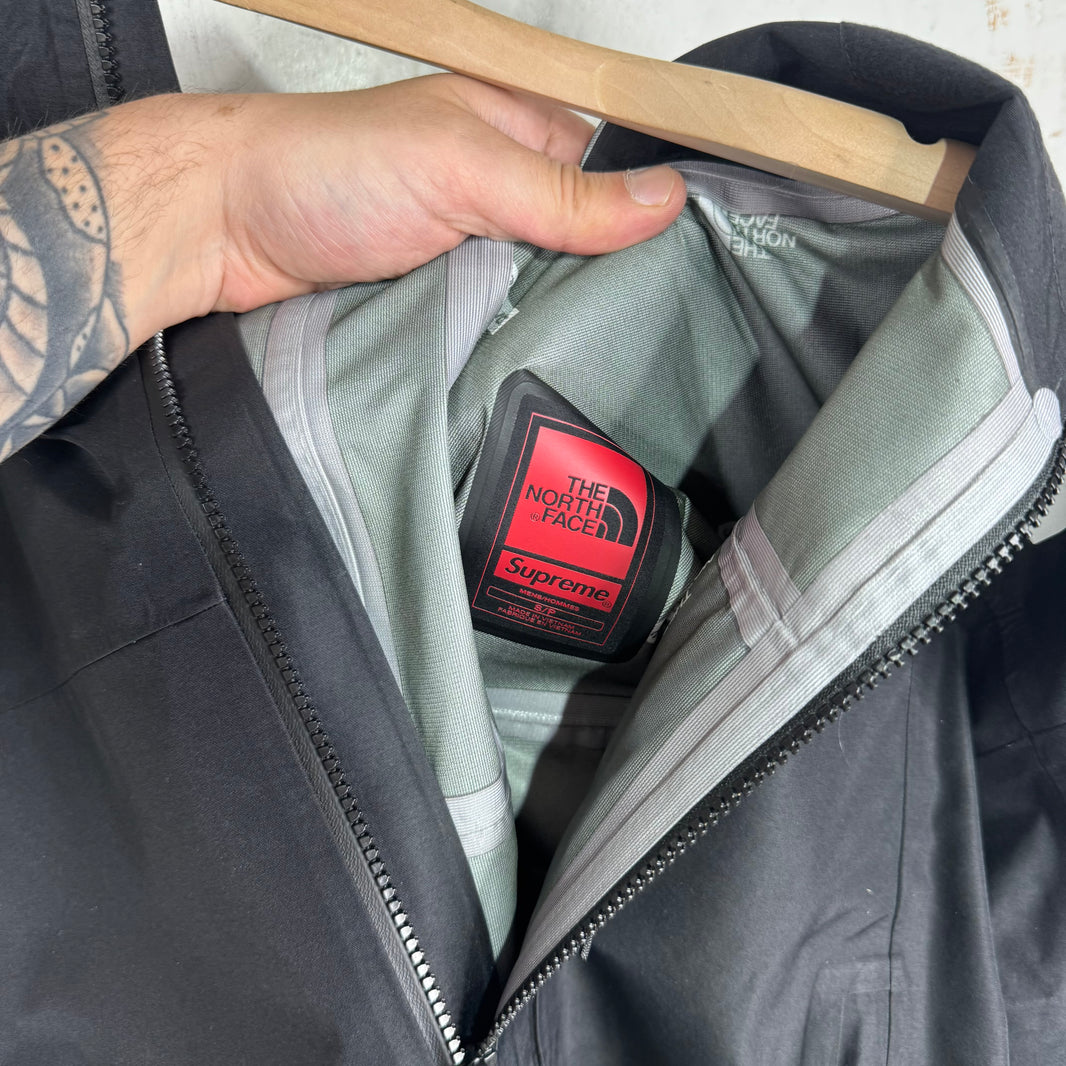 Supreme x TNF Black Split Shell Jacket