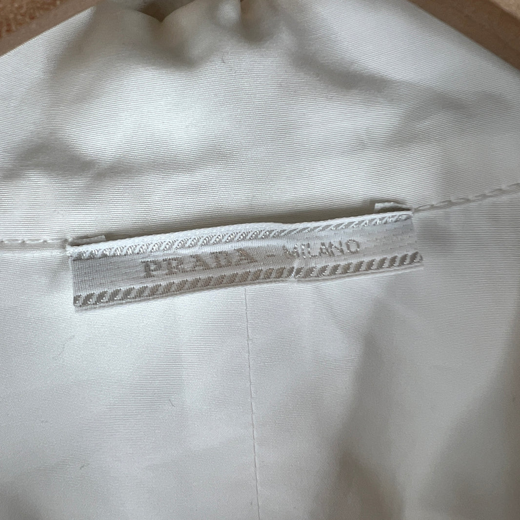 Prada White Invite Pajama Set