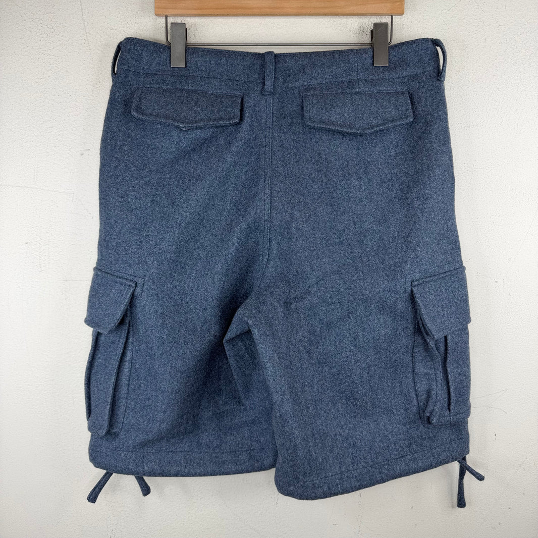 Aris Tatalovich Wool Long Shorts