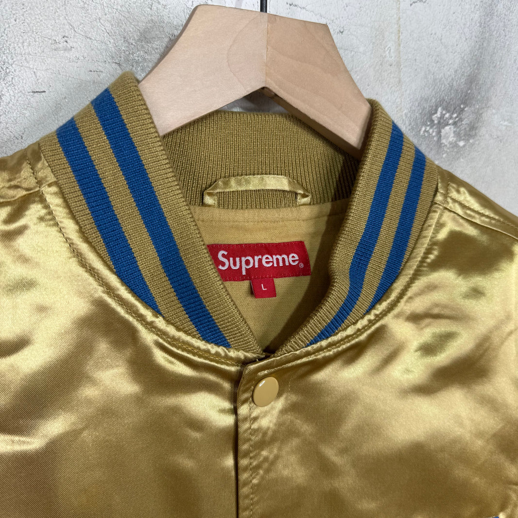 Supreme x Thrasher Satin Logo Jacket