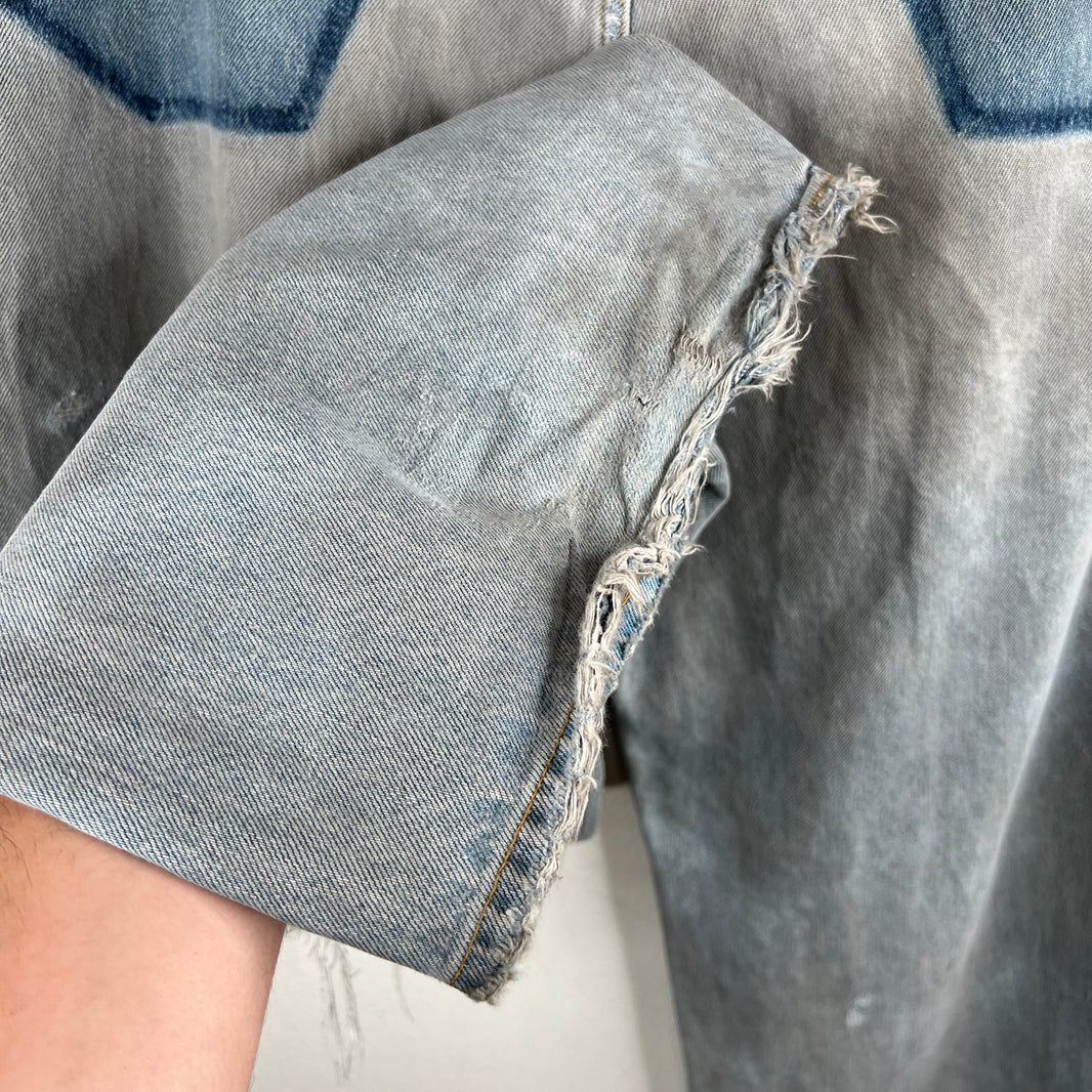Balenciaga Front Pocket Distressed Denim jeans