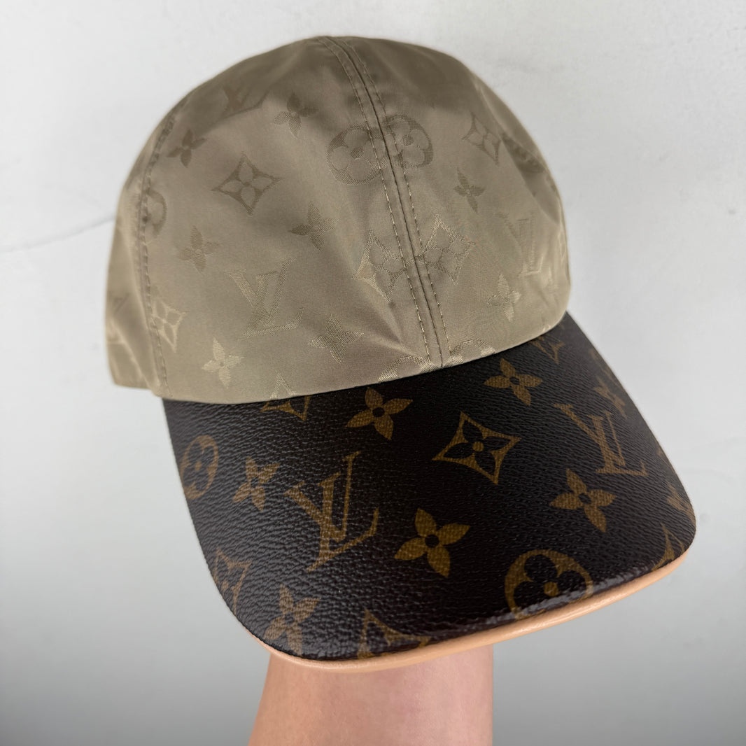 Louis Vuitton Monogram Leather Brim Hat