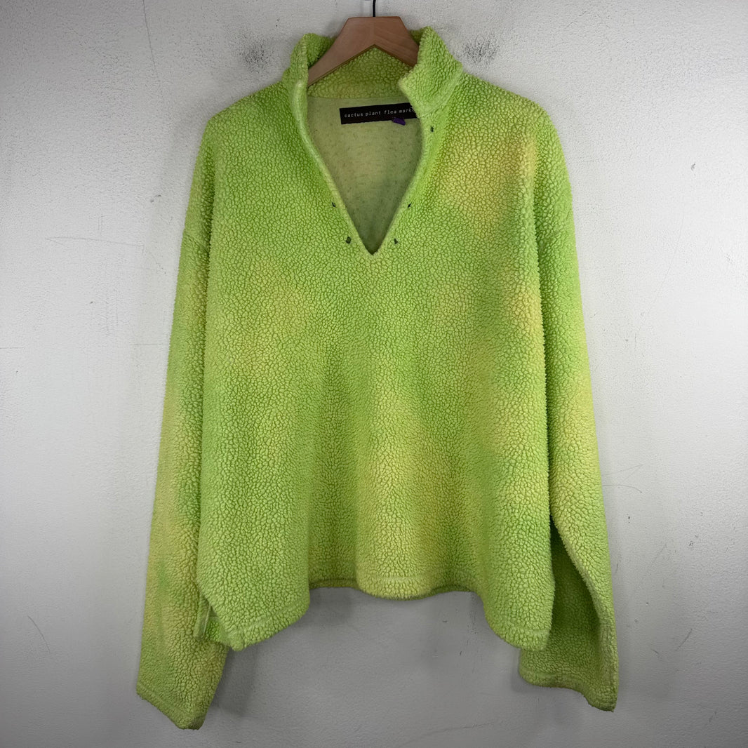 CPFM Lime Cowboy Fleece Pullover