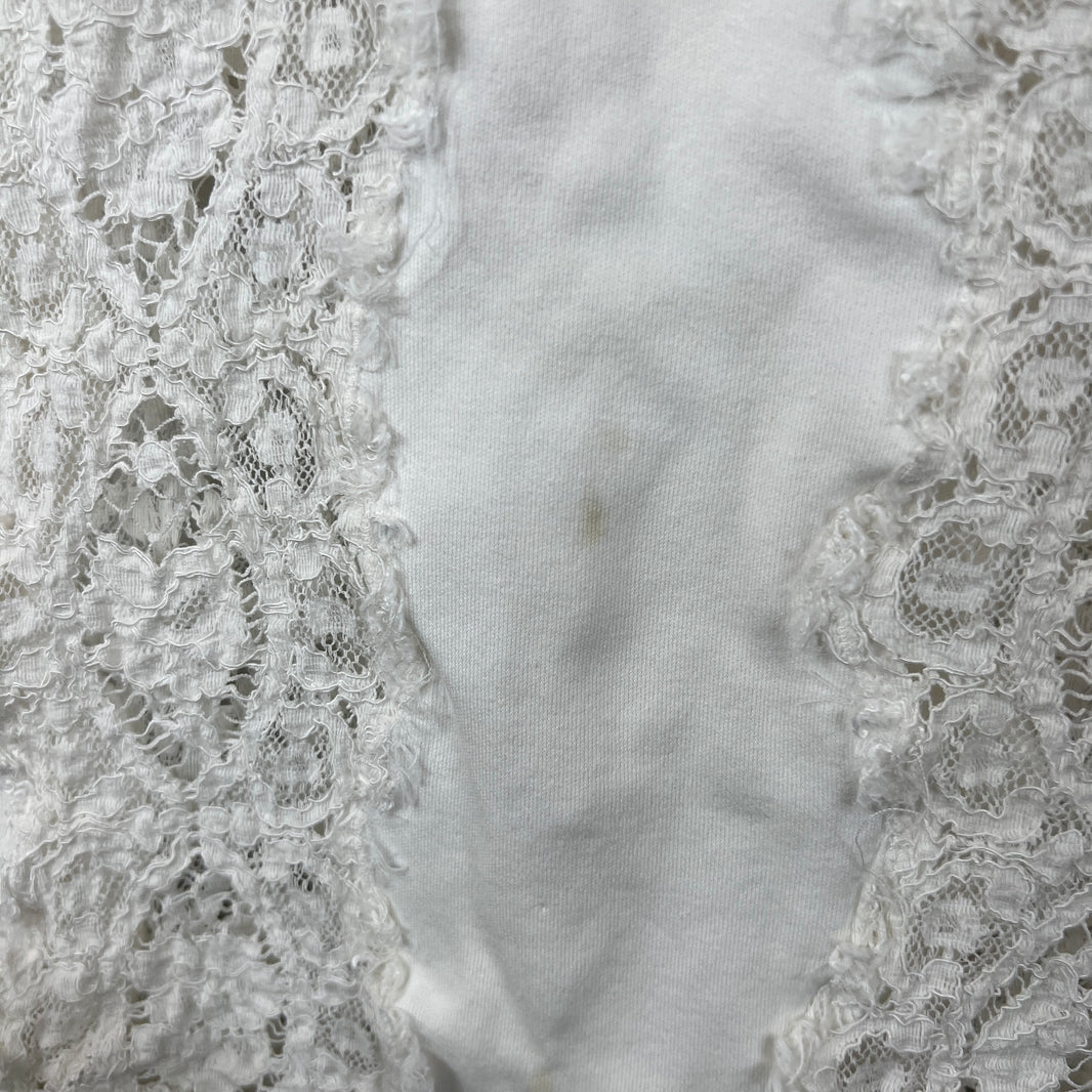 Dolce & Gabanna Floral Lace Hybrid T-Shirt