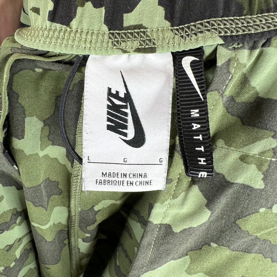 Nike MMW Camo Belted Shorts