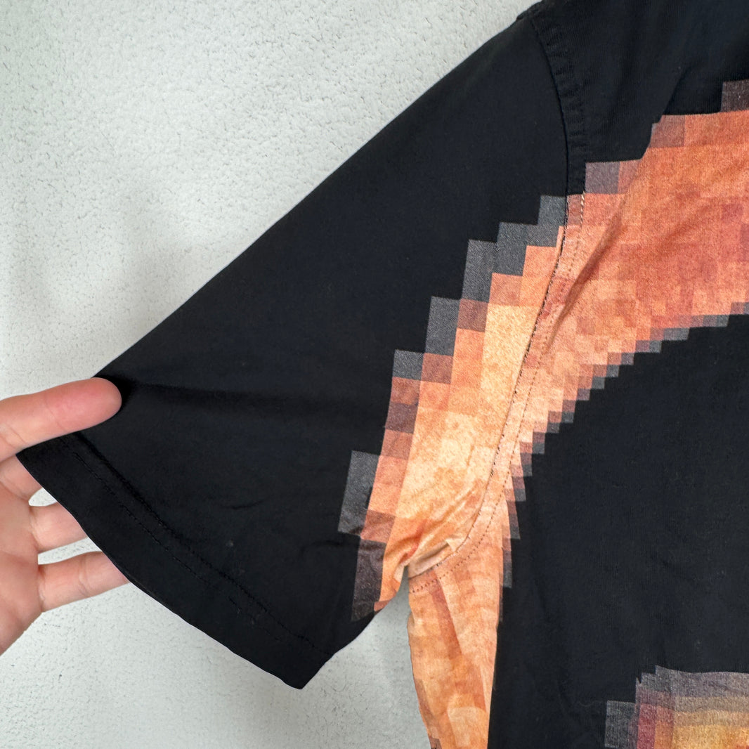 Givenchy Pixelated Front Graphic T-Shirt