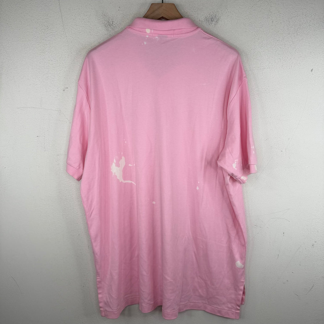 Ralph Lauren Pink Bleached Polo Shirt