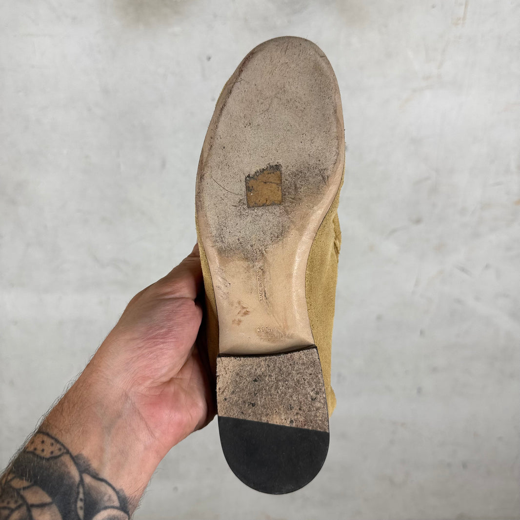 The Row Beige Foldable Mules