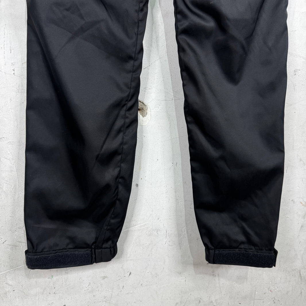Prada Gabardine Nylon Ankle Strap Pants