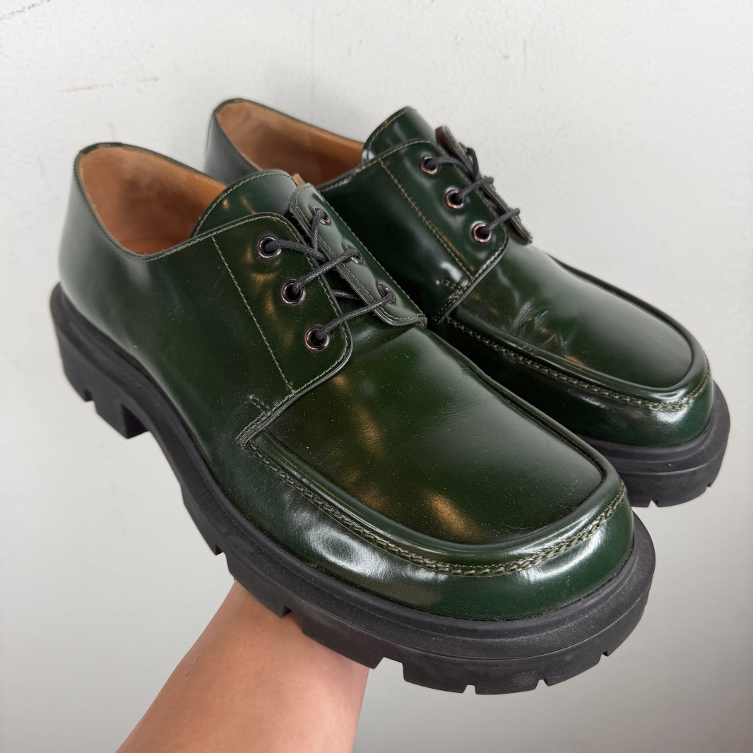 Margiela Green Ivy Derbies