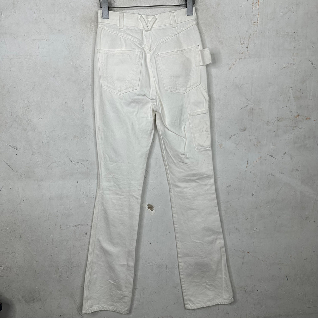 Bottega Veneta Slim White Jeans