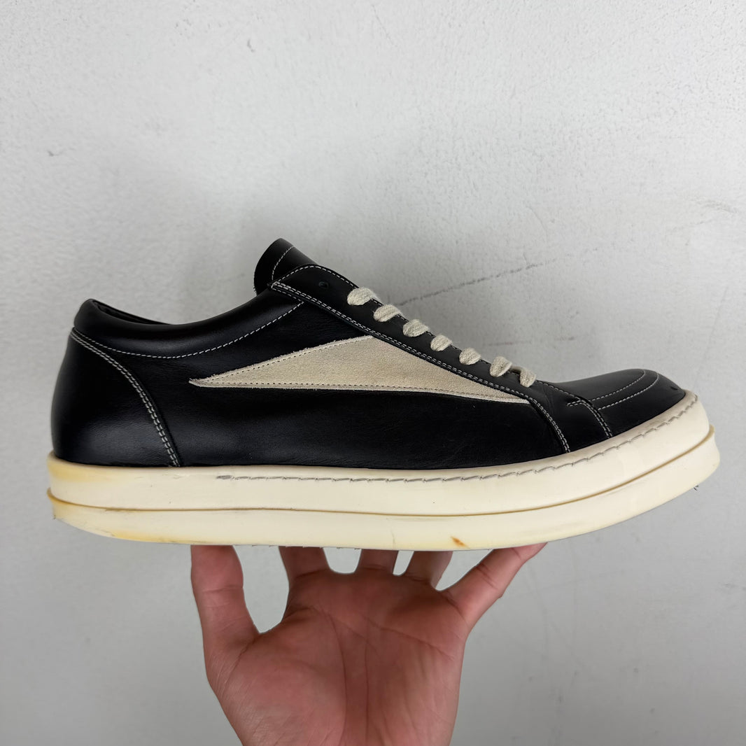 Rick Owens Leather Vintage Sneakers