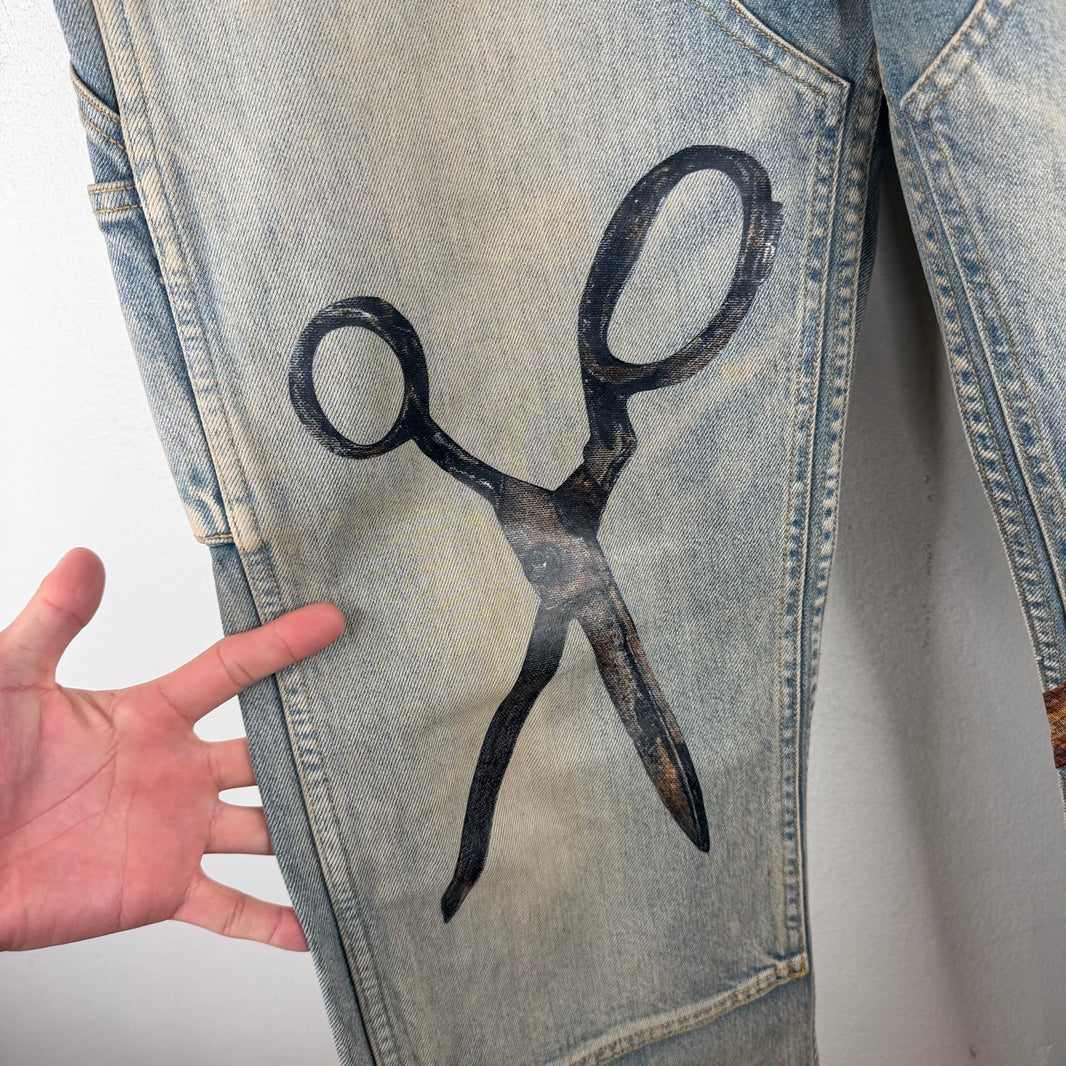 Amiri Tools Double Knee Jeans
