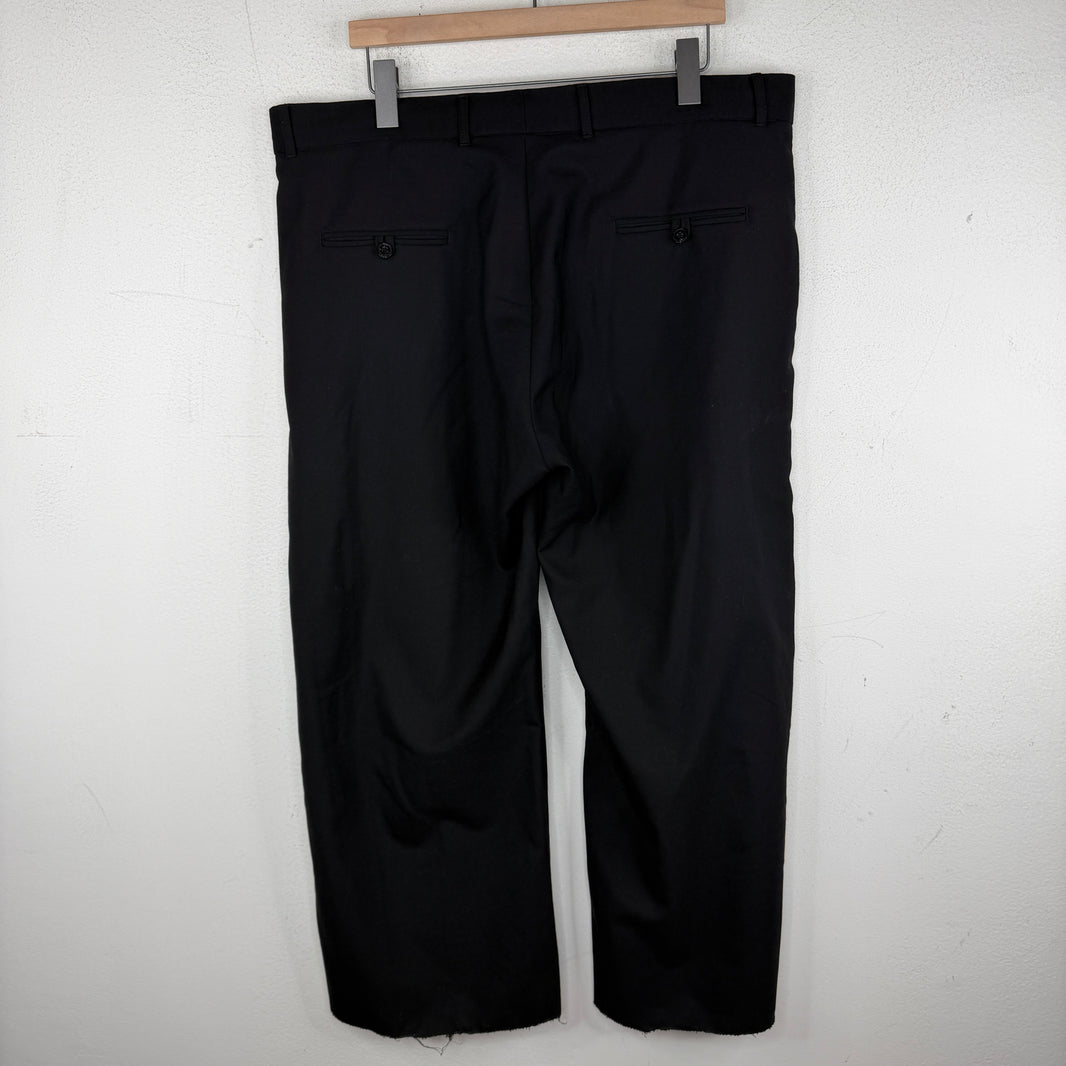 Martine Rose Black Baggy Dress Trousers