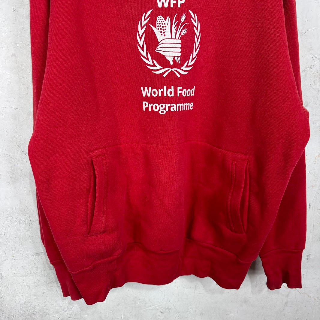 Balenciaga Red WFP Hoodie