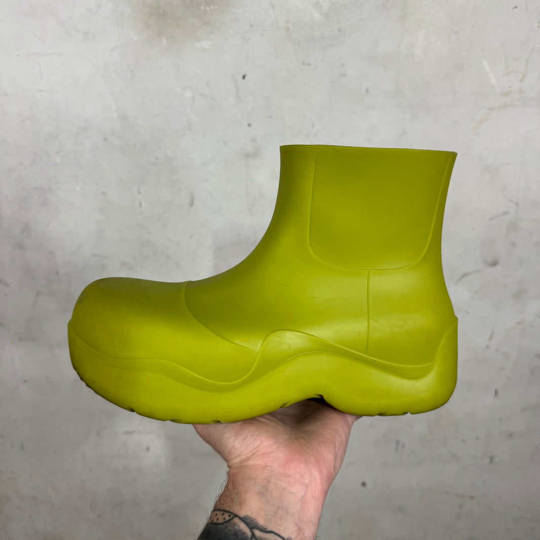 Bottega Veneta Neon Rubber Puddle Boots