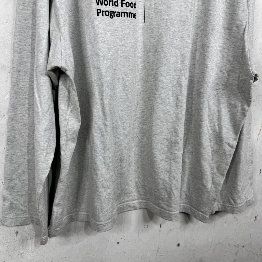 Balenciaga Grey WFP L/S T-Shirt