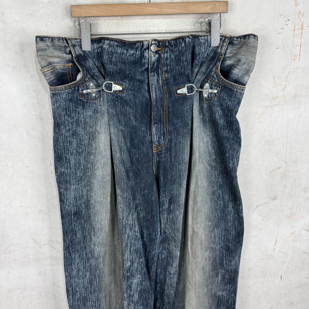 Acne Studios Washed Clasp Trouser Jeans