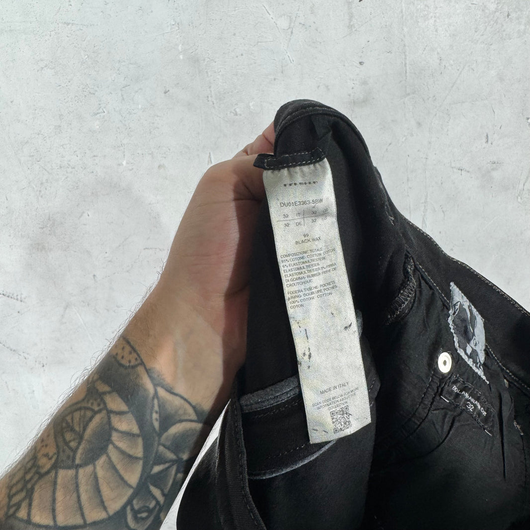 DRKSHDW Waxed Banana Bolan Jeans