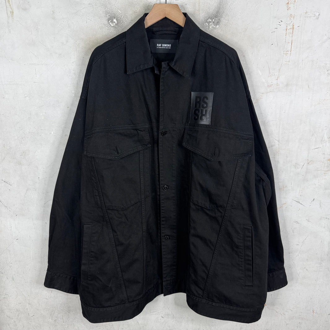 Raf Simons Altered Reality Oversized Trucker Jacket