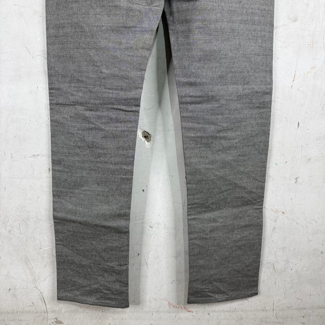 Margiela Reversed Denim Straight Leg Jeans