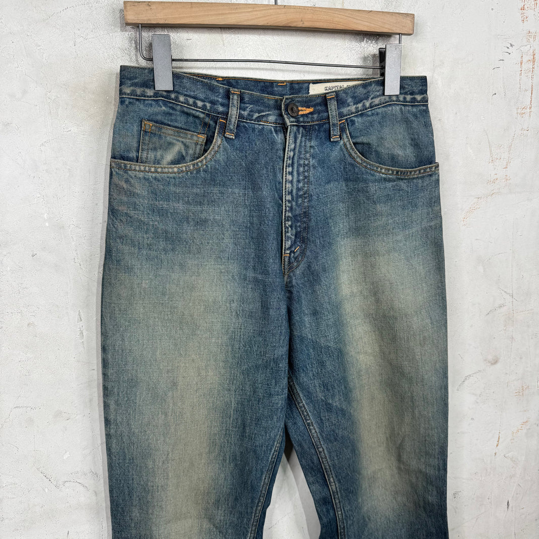 Kapital Lightwash Flared Jeans