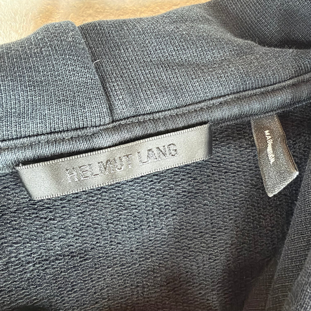 Helmut Lang Square HL Logo Hoodie