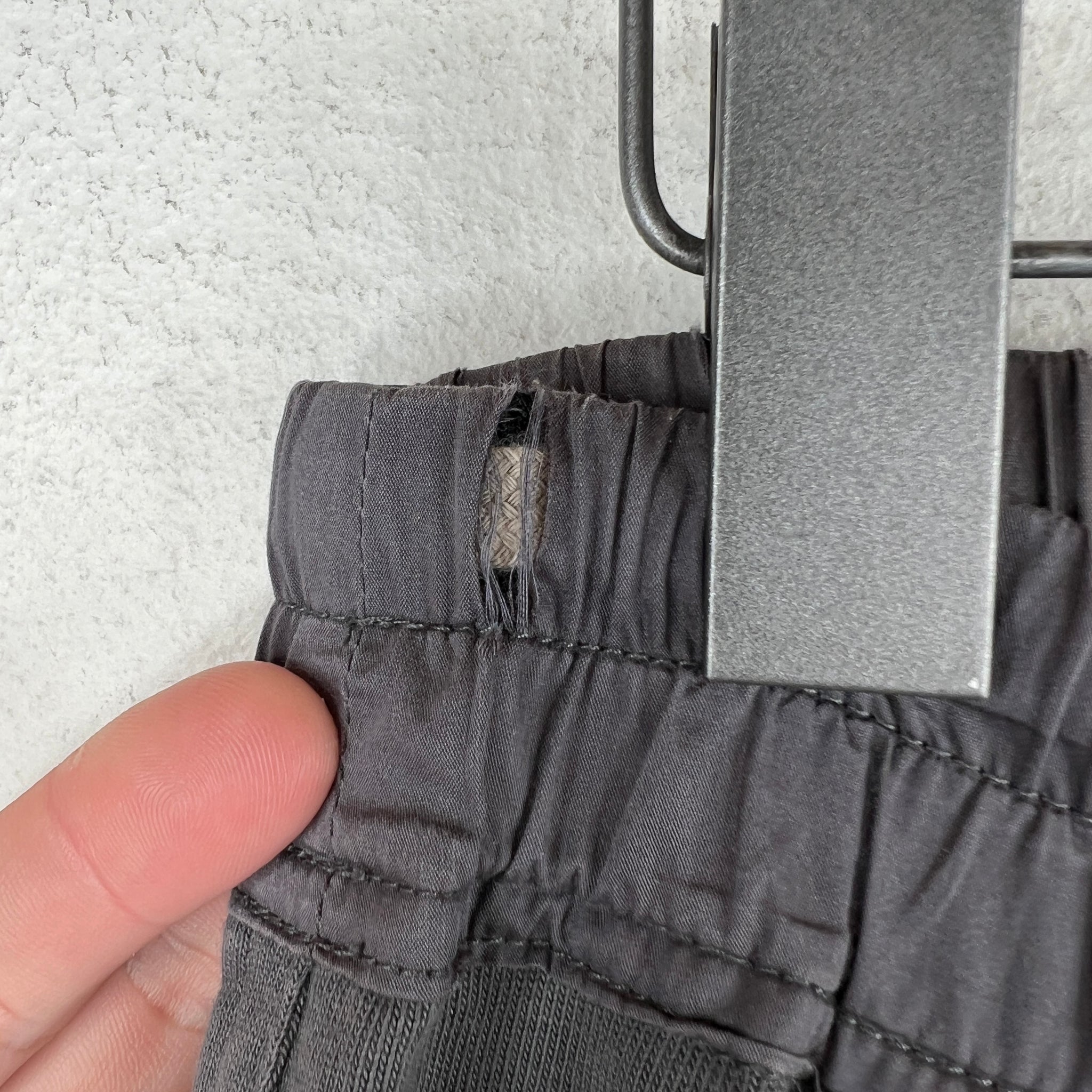 Rick Owens Grey Mastodon Jogger Sweatpants
