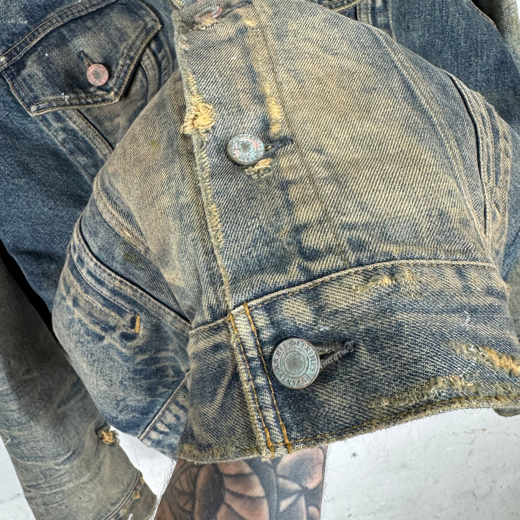 ERD Type II Distressed Denim Jacket