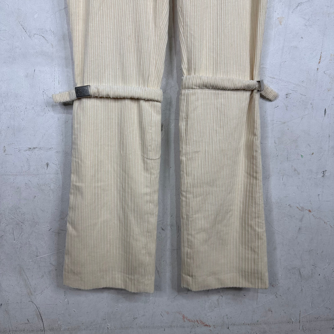 Chanel Bondage Corduroy Pants