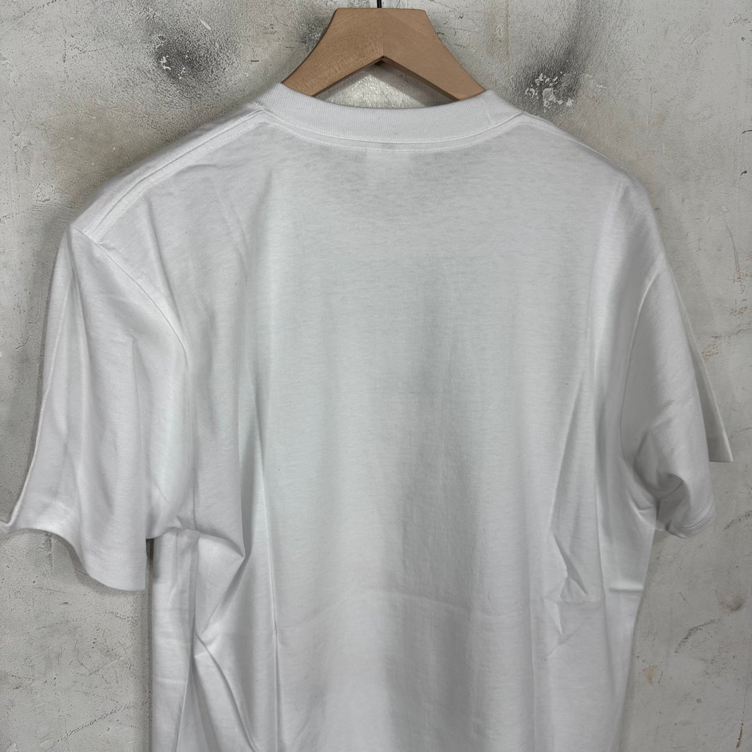 Supreme White Morrisey Test Print Sample T-Shirt