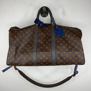 Louis Vuitton Kim Jones Keepall 55 Bandolier Duffel Bag