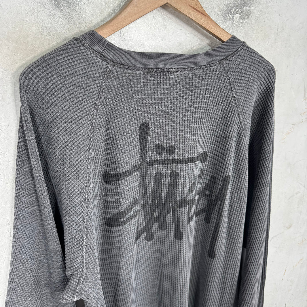 Stussy Grey Logo Thermal