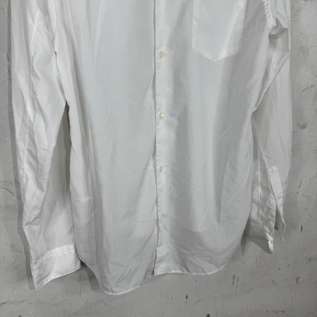 Comme Des Garcons Black Reverse White Button Up