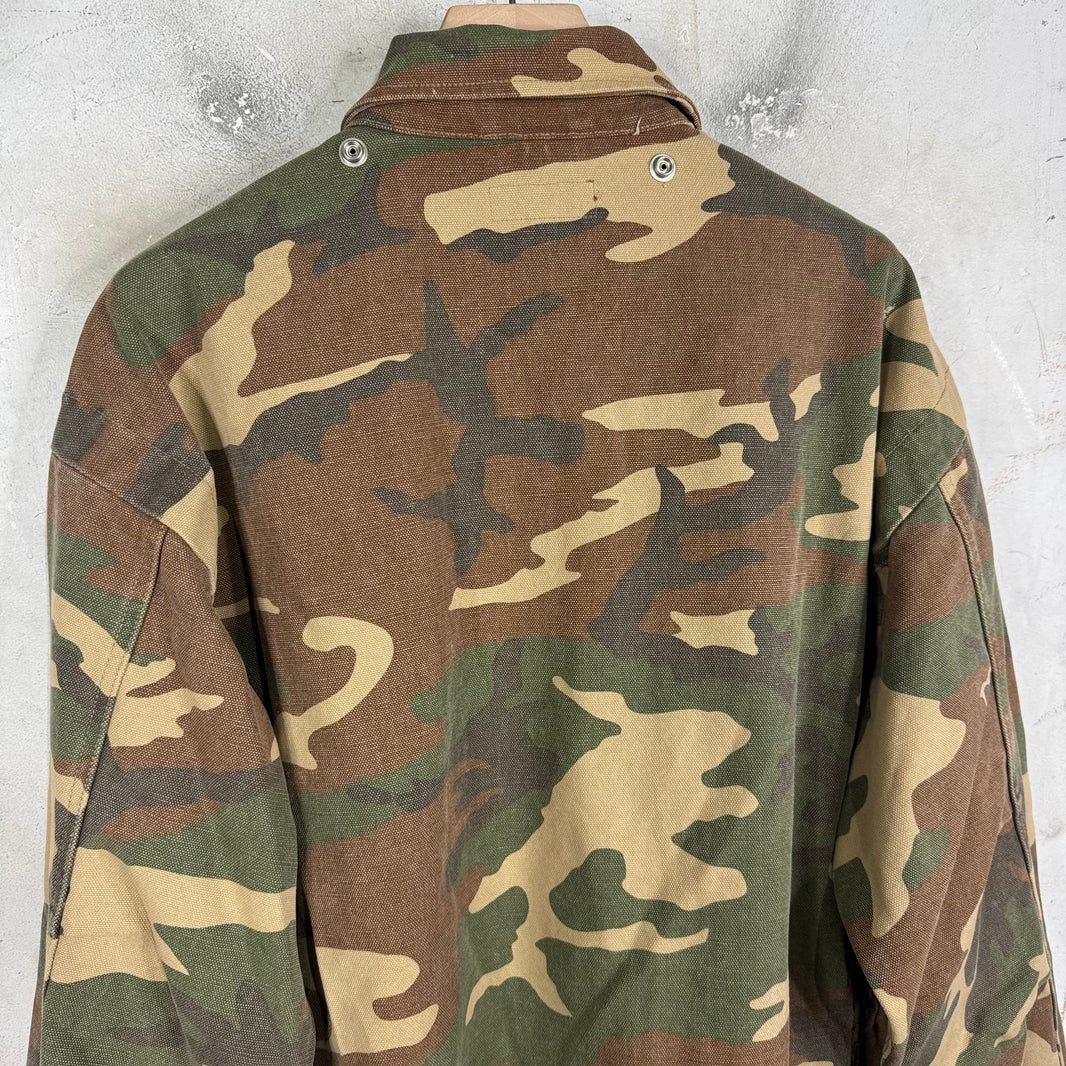 Supreme Camo Canvas Clip Jacket