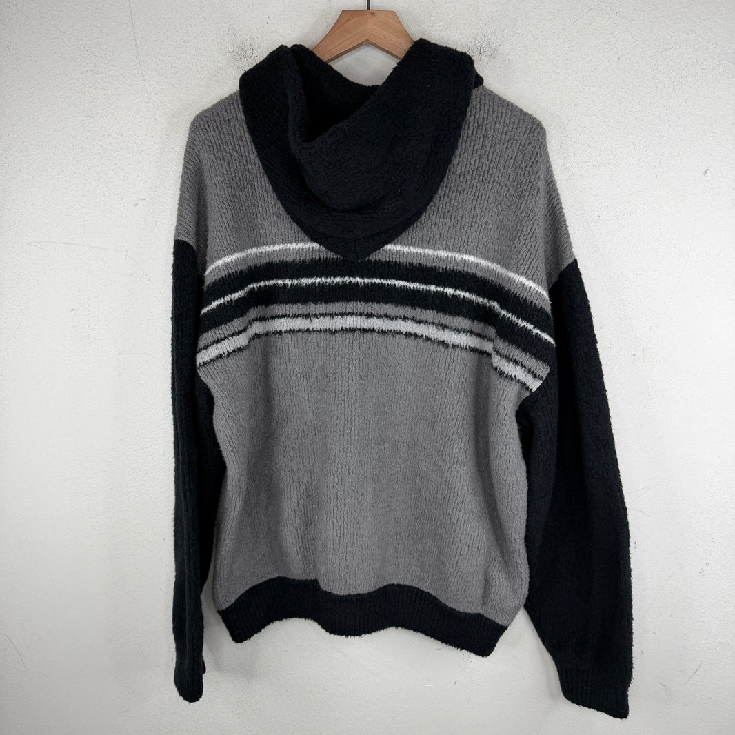 Balenciaga Sample 3B Logo Knit Hoodie