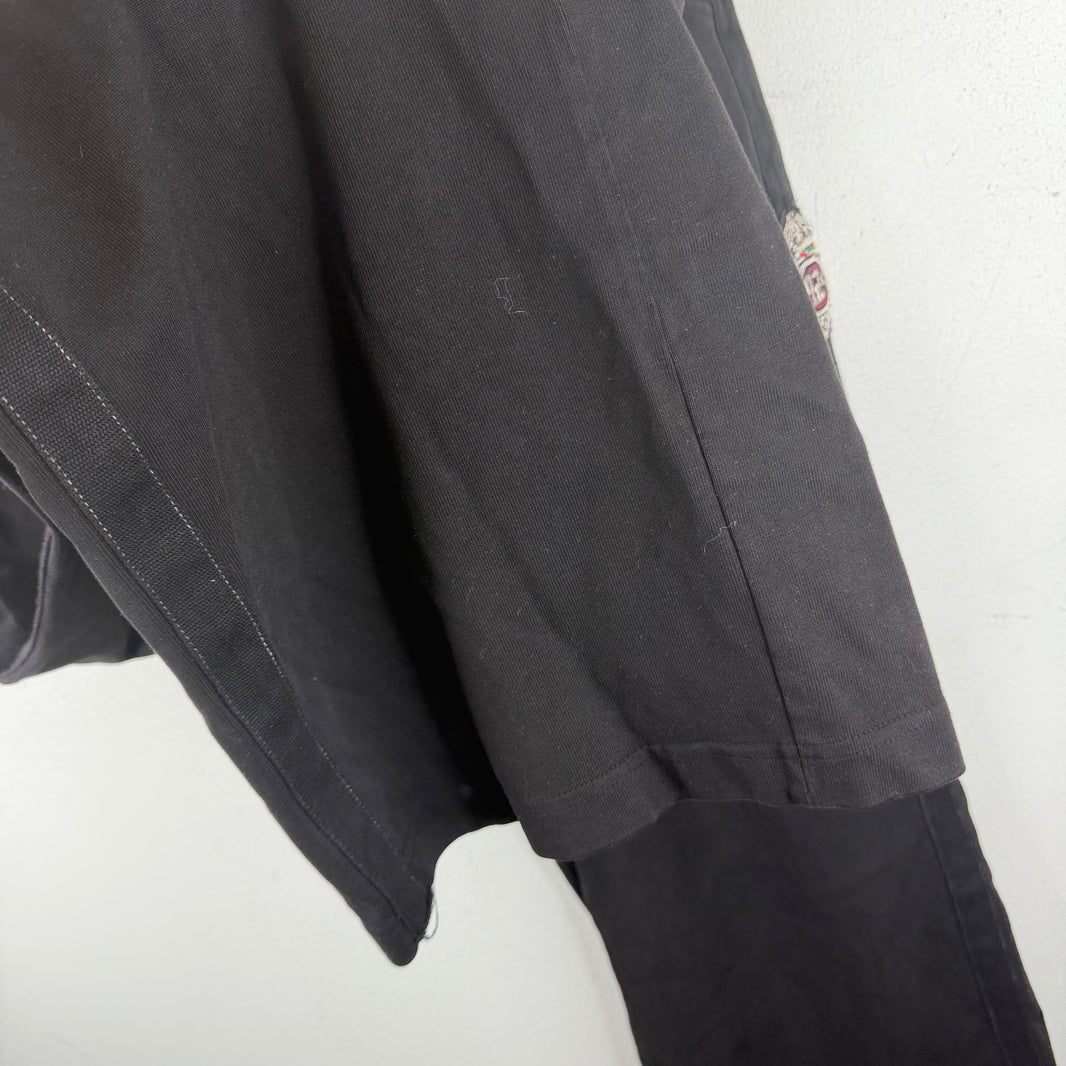 424 Academy Patches Black Sweatpants