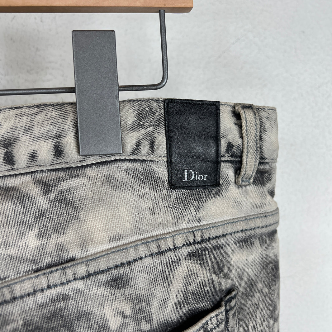 Dior Bleached Denim Jeans