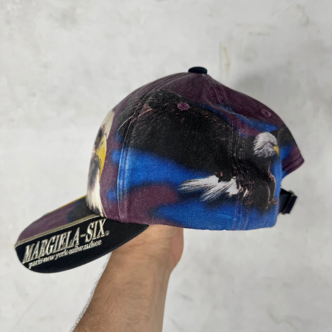 Supreme x MM6 Yellow Split Eagle Hat