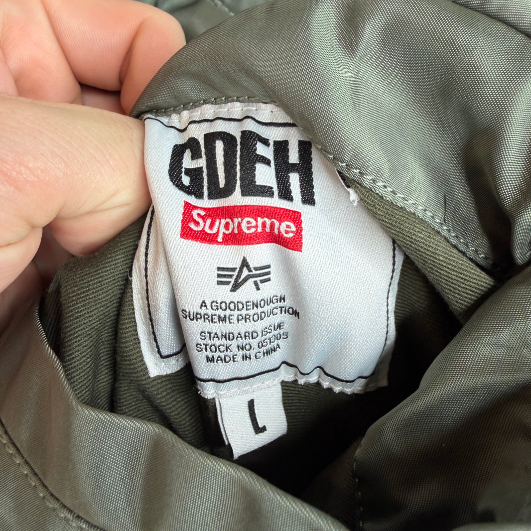 Supreme GoodEnough Reversible Sample MA-1 Jacket