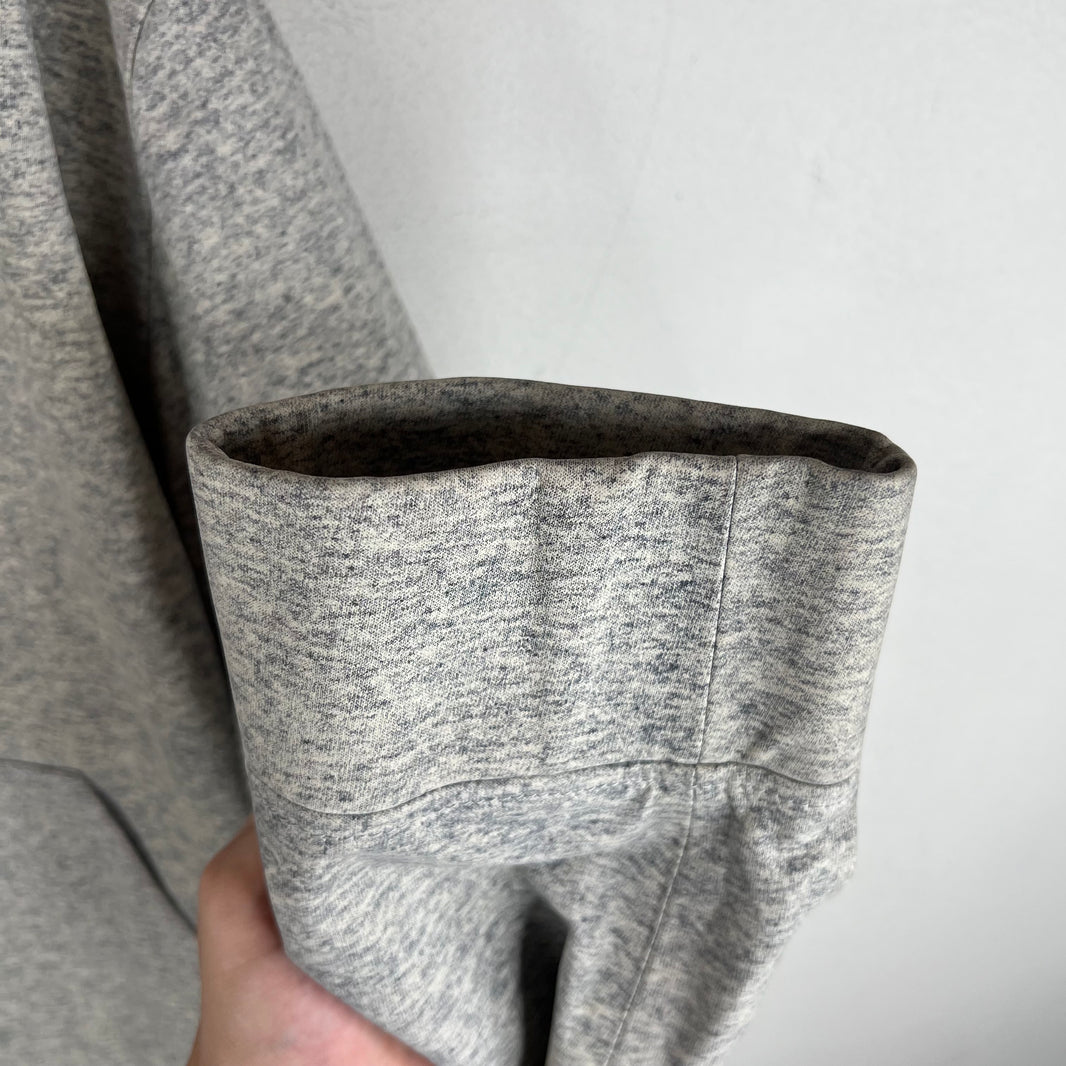 Bottega Veneta Printed Leather Zip Up Hoodie