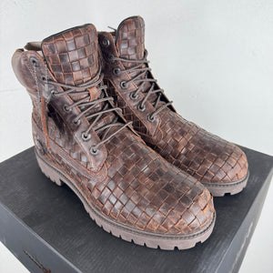 Timberland Brown Woven 6 Inch Boots