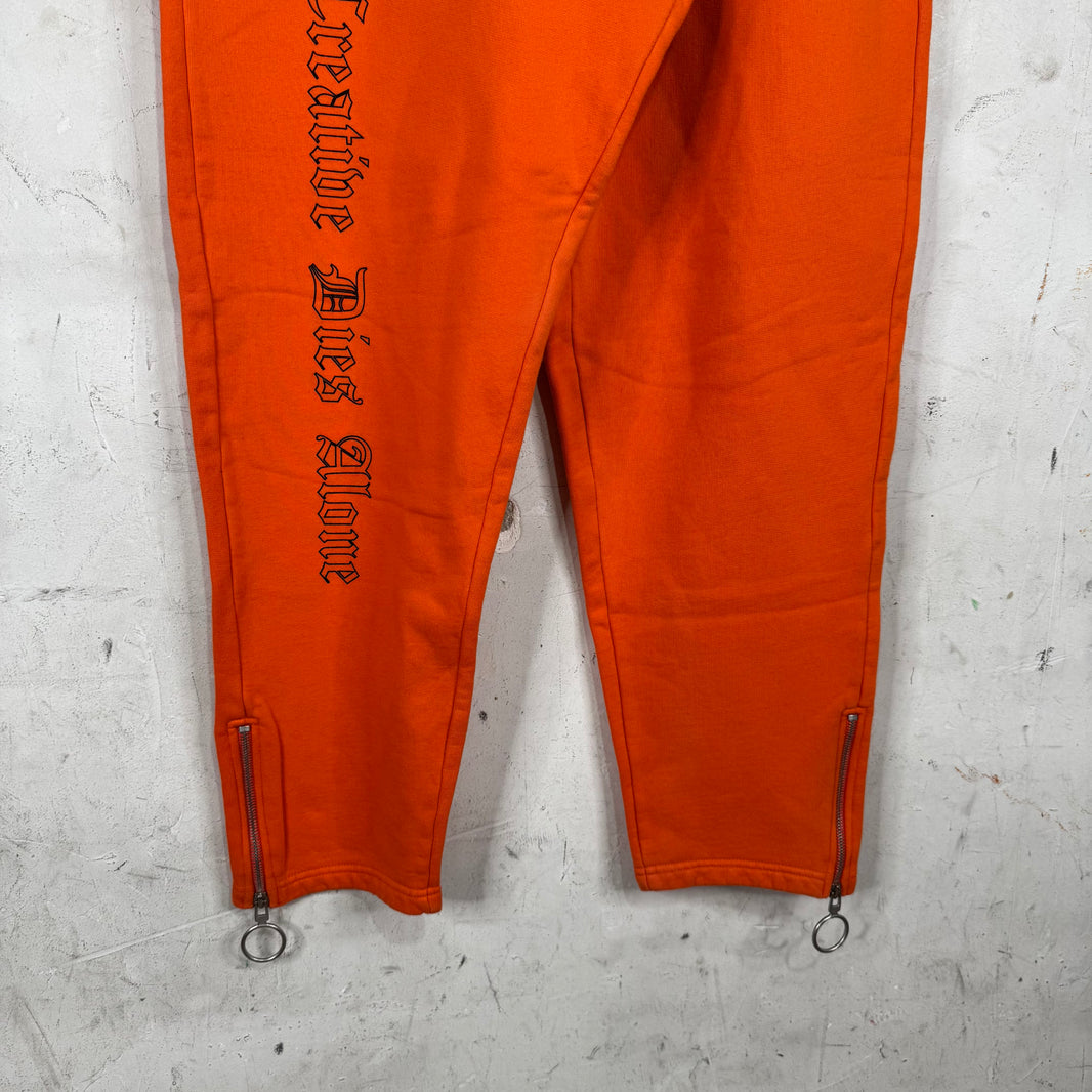 Off White x VLONE Zippered Sweatpants